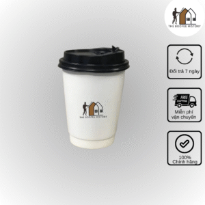 Cốc đựng caffee TheBoofeeHistory (50 cốc)